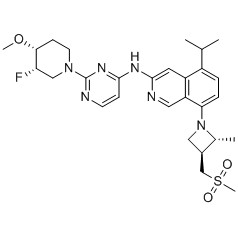 BLU945 CAS br.:2660250-10-0